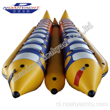 Opblaasbaar waterspel Banana Boat 8 -zitter